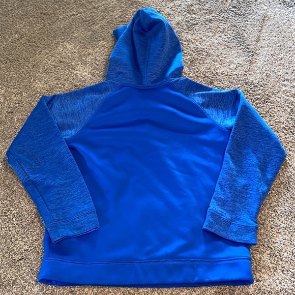 Kids Under Armour Blue Hoodie - Picture 3 of 5